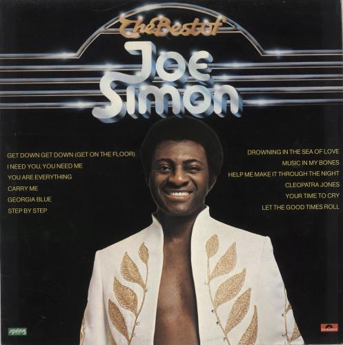 Joe Simon The Best Of vinyl LP album (LP record) UK JQELPTH719911