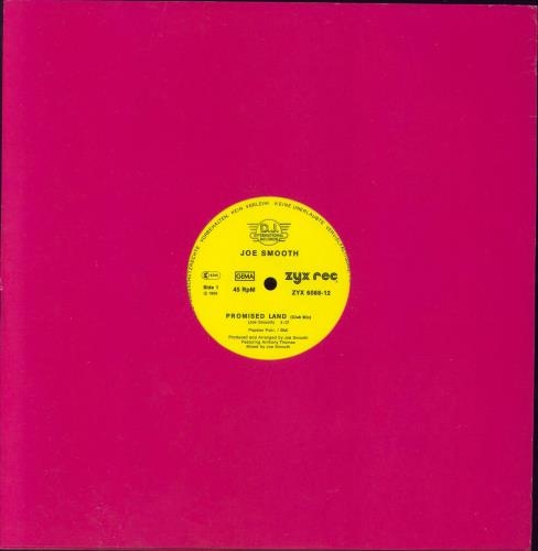 Joe Smooth Promised Land 12" vinyl single (12 inch record / Maxi-single) UK JEO12PR792185