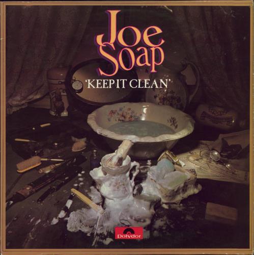 Joe Soap Keep It Clean vinyl LP album (LP record) UK 3OYLPKE767300