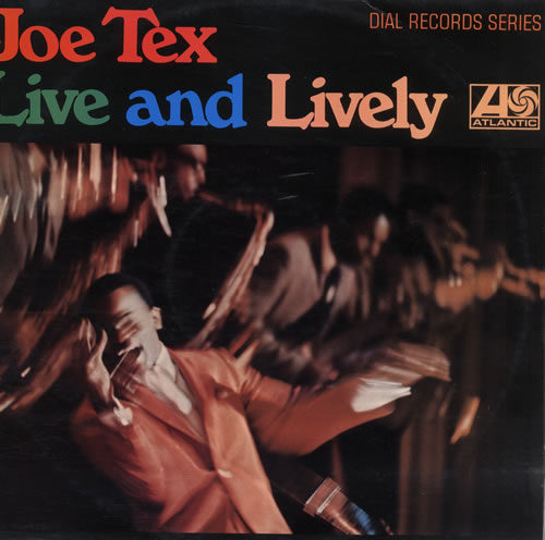 Joe Tex Live And Lively vinyl LP album (LP record) UK JTXLPLI561781