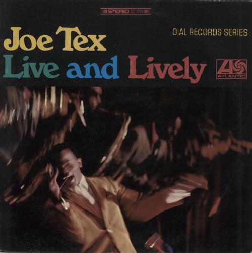 Joe Tex Live And Lively vinyl LP album (LP record) US JTXLPLI817519