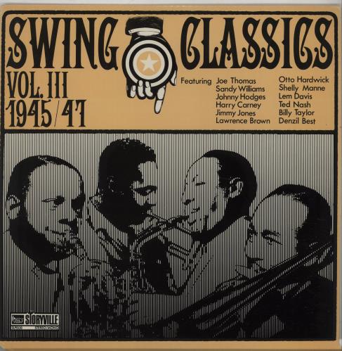Joe Thomas & Jay McShann Swing Classics Vol. III 1945/47- Giants Of Small Band Swing, Vol. 3 vinyl LP album (LP record) Danish J8FLPSW669836