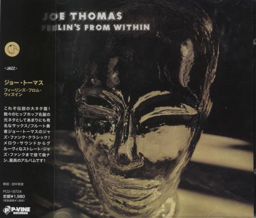 Joe Thomas (70s) Feelin's From Within CD album (CDLP) Japanese JE9CDFE876787