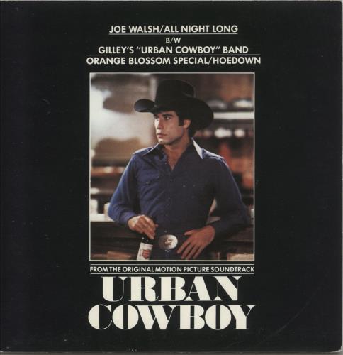 Joe Walsh All Night Long - P/s 7" vinyl single (7 inch record / 45) UK JWL07AL866258