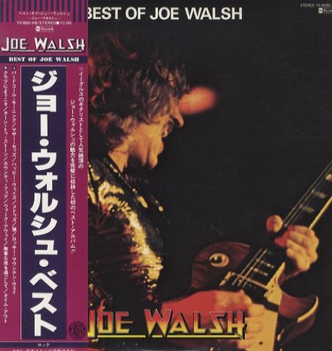 Joe Walsh Best Of Joe Walsh vinyl LP album (LP record) Japanese JWLLPBE433522