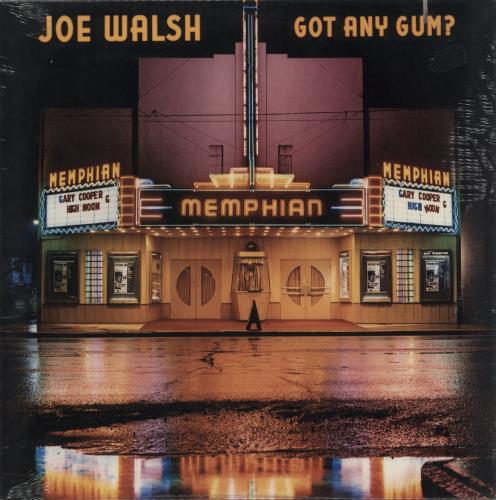 Joe Walsh Got Any Gum? - Sealed vinyl LP album (LP record) US JWLLPGO867904