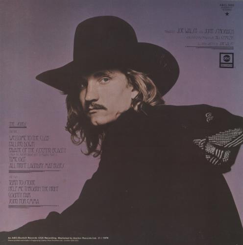 Joe Walsh So What - 1st - EX vinyl LP album (LP record) UK JWLLPSO312779