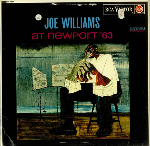 Joe Williams At  Newport '63 vinyl LP album (LP record) UK JWMLPAT448471