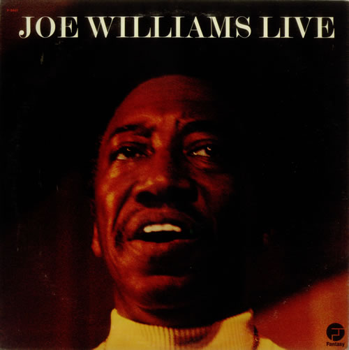 Joe Williams Live vinyl LP album (LP record) US JWMLPLI548497