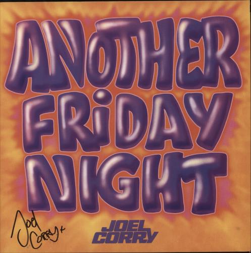 Joel Corry Another Friday Night - Autographed vinyl LP album (LP record) UK 8YWLPAN880865