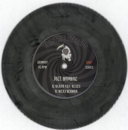 Joel Monroe Box Elder - Black/Clear Swirl vinyl 7" vinyl single (7 inch record / 45) US 08J07BO742151