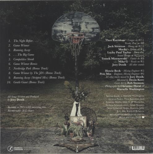 Joey Dosik Game Winner 12" vinyl single (12 inch record / Maxi-single) US 79L12GA887229