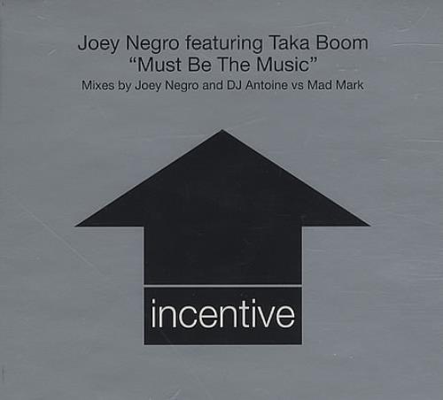 Joey Negro Must Be The Music CD single (CD5 / 5") UK JOGC5MU388341