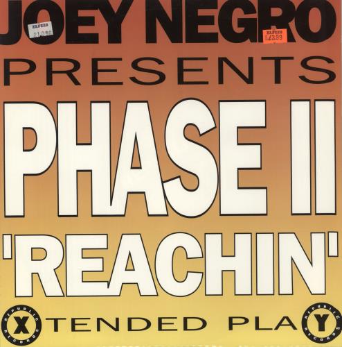Joey Negro Reachin' 12" vinyl single (12 inch record / Maxi-single) UK JOG12RE868254