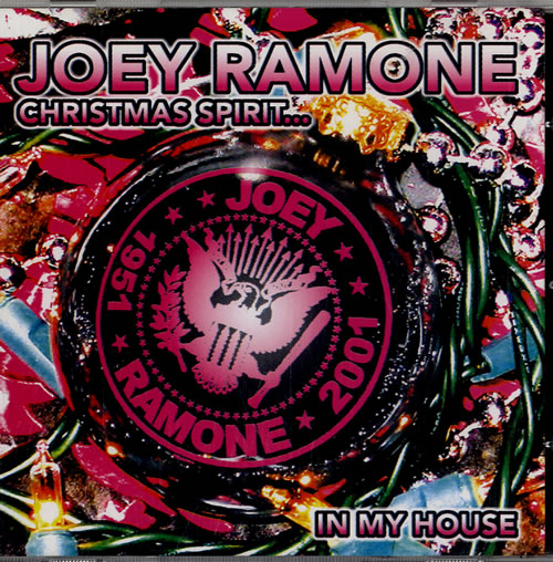 Joey Ramone Christmas Spirit... In My House CD single (CD5 / 5") UK JRAC5CH229662