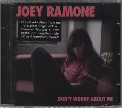 Joey Ramone Don't Worry About Me CD album (CDLP) UK JRACDDO206483