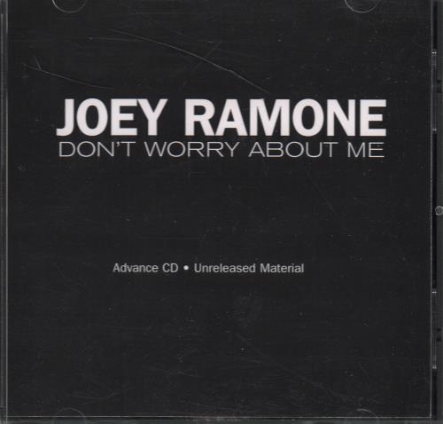 Joey Ramone Don't Worry About Me CD-R acetate US JRACRDO210651