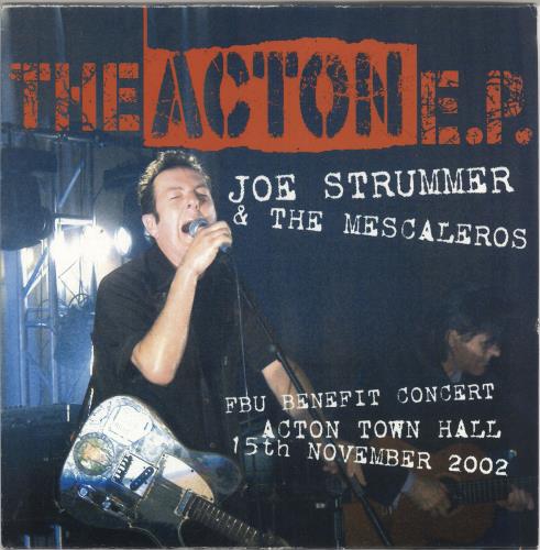Joe Strummer The Acton Ep Numbered French 12 Vinyl Single 12 Inch Record Maxi Single 270671