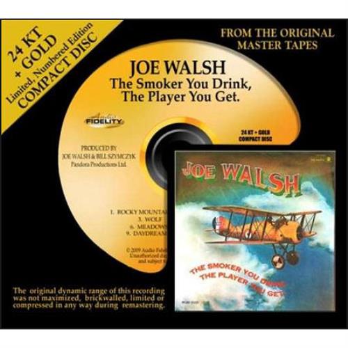 Joe Walsh The Smoker You Drink, The Player You Get US CD album (CDLP
