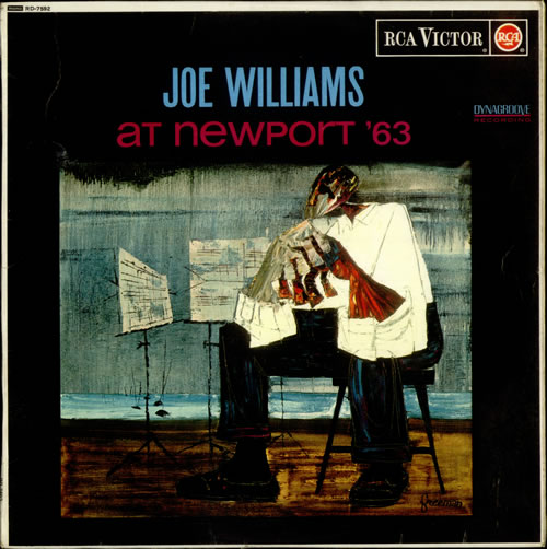 Joe Williams At Newport '63 UK vinyl LP album (LP record) (536424)