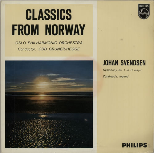 Johan Svendsen Classics From Norway vinyl LP album (LP record) Dutch K49LPCL630784