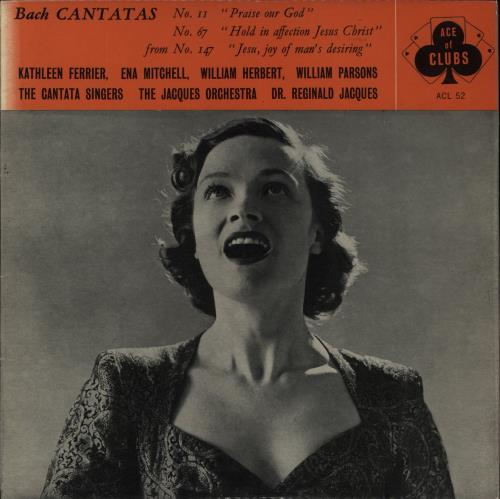 Johann Sebastian Bach Bach Cantatas vinyl LP album (LP record) UK JHHLPBA838530