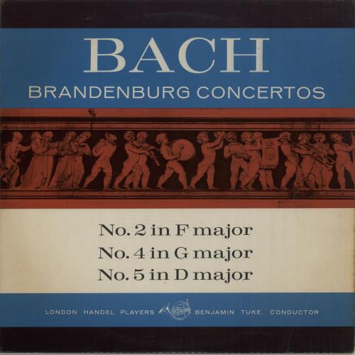 Johann Sebastian Bach Bach: Brandenburg Concertos vinyl LP album (LP record) UK JHHLPBA651380