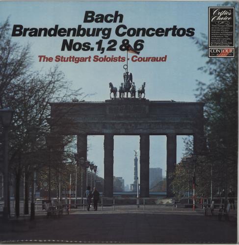 Johann Sebastian Bach Brandenburg Concertos Nos. 1, 2 & 6 vinyl LP album (LP record) UK JHHLPBR676646