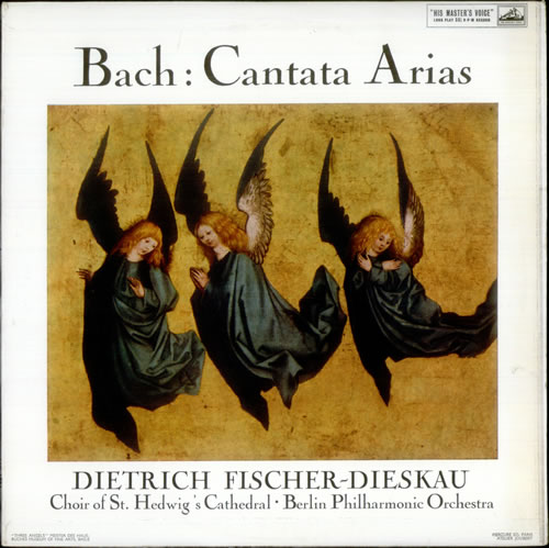 Johann Sebastian Bach Cantata Arias vinyl LP album (LP record) UK JHHLPCA537776