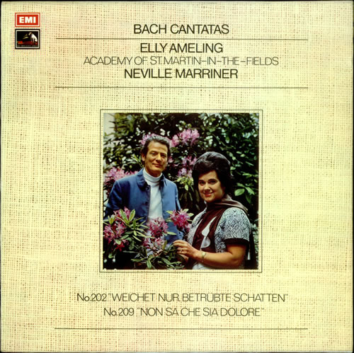 Johann Sebastian Bach Cantatas vinyl LP album (LP record) UK JHHLPCA530486