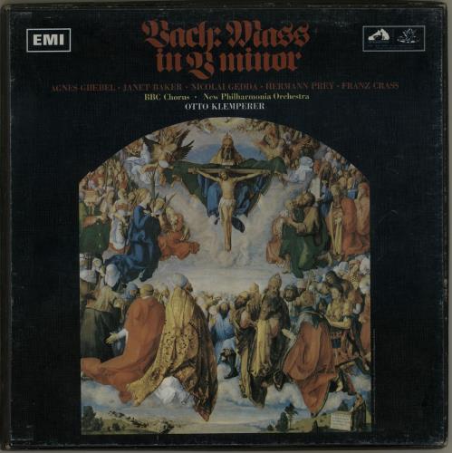 Johann Sebastian Bach Mass In B Minor Vinyl Box Set UK JHHVXMA655289