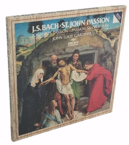 Johann Sebastian Bach St. John Passion Vinyl Box Set German JHHVXST773623