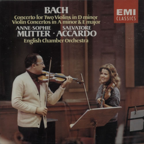 Johann Sebastian Bach Violin Concertos CD album (CDLP) German JHHCDVI623781