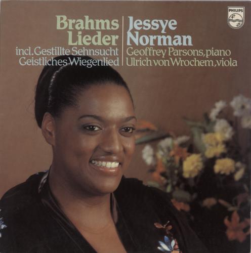 Johannes Brahms Brahms: Lieder vinyl LP album (LP record) Dutch B10LPBR892575
