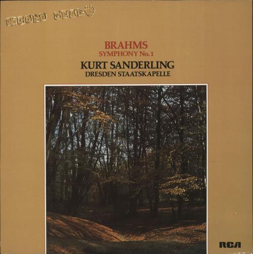 Johannes Brahms Brahms: Symphony No. 1 In C Minor, Op.68 7" vinyl single (7 inch record / 45) UK B1007BR721043