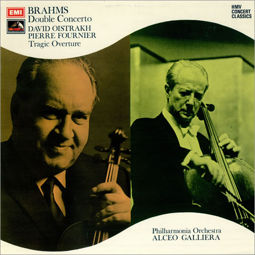 Johannes Brahms Double Concerto vinyl LP album (LP record) UK B10LPDO483028