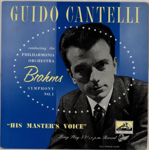 Johannes Brahms Symphony No. 1 in C Minor, Op.68 vinyl LP album (LP record) UK B10LPSY764412