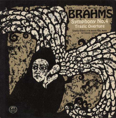 Johannes Brahms Symphony No. 4 / Tragic Overture vinyl LP album (LP record) UK B10LPSY784304