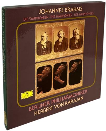 Johannes Brahms The Symphonies Vinyl Box Set UK B10VXTH863602