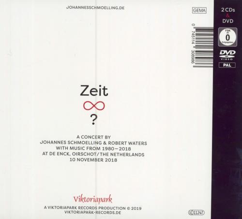 Johannes Schmoelling Zeit ? 3-disc CD/DVD Set German SCH3DZE786789