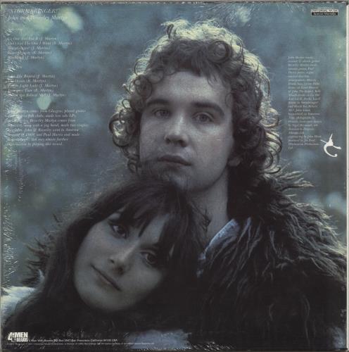 John & Beverley Martyn Stormbringer! - 180gm vinyl LP album (LP record) US J3LLPST879192