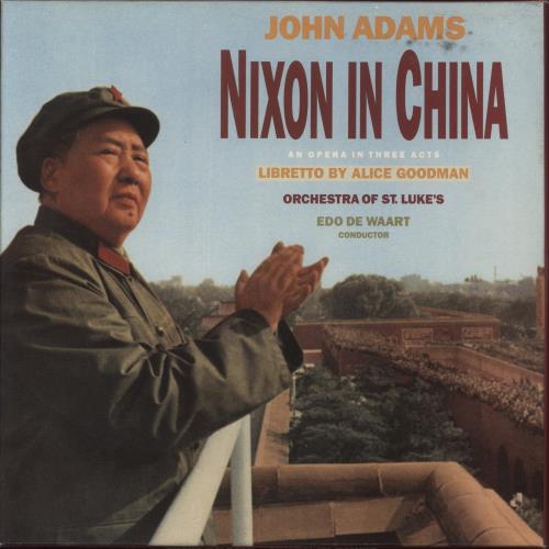 John Adams Nixon In China 3-LP vinyl record set (Triple LP Album) German J3K3LNI868377