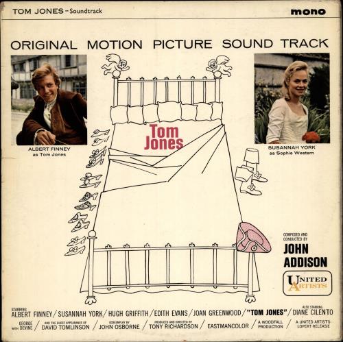 John Addison Tom Jones vinyl LP album (LP record) UK 8JALPTO699132