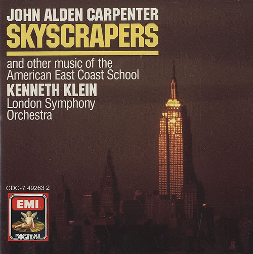 John Alden Carpenter Skyscrapers CD album (CDLP) US JW9CDSK491281