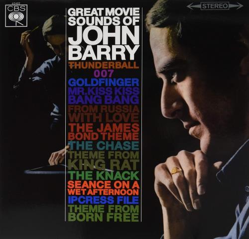John Barry (Composer) Great Movie Sounds Of John Barry - 180 Gram Pure Analogue - Sealed vinyl LP album (LP record) UK JBYLPGR877235