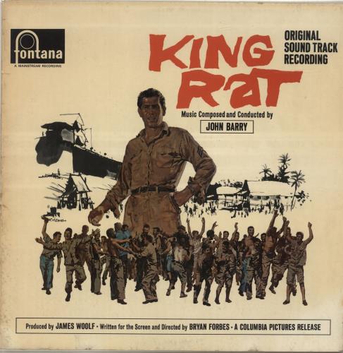 John Barry (Composer) King Rat vinyl LP album (LP record) UK JBYLPKI692443