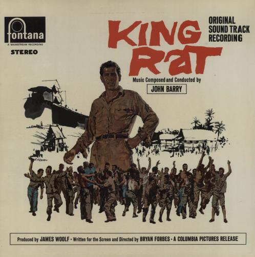 John Barry (Composer) King Rat vinyl LP album (LP record) UK JBYLPKI762362