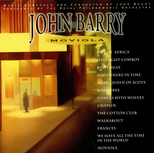 John Barry (Composer) Moviola vinyl LP album (LP record) Dutch JBYLPMO495737