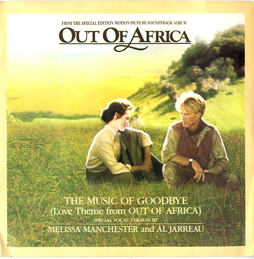 John Barry (Composer) Out Of Africa 7" vinyl single (7 inch record / 45) UK JBY07OU622639