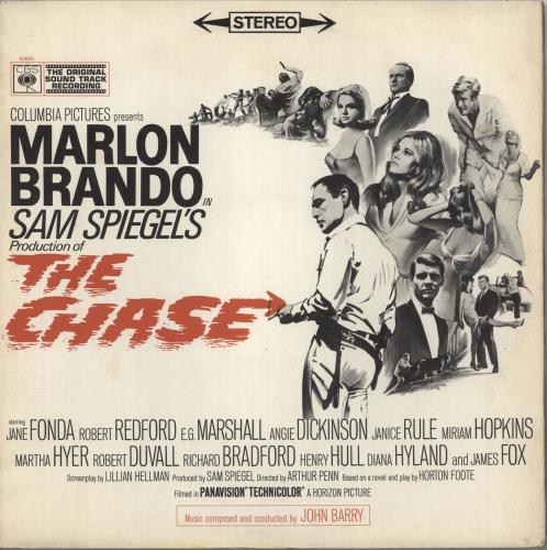 John Barry (Composer) The Chase vinyl LP album (LP record) UK JBYLPTH736905